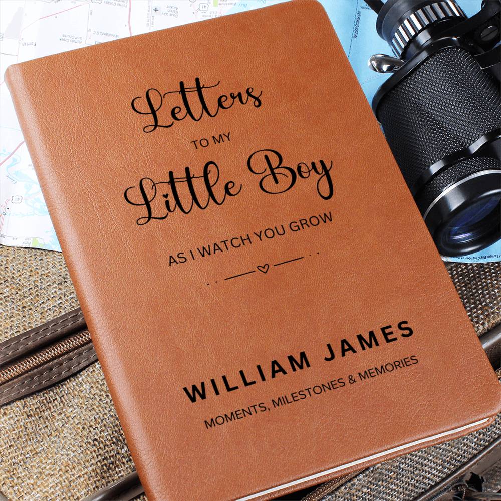 Letters To My Son| Personalized Keepsake Journal| Pregnancy Journal| Customized Baby Shower Gift| Valentine's Day Gift