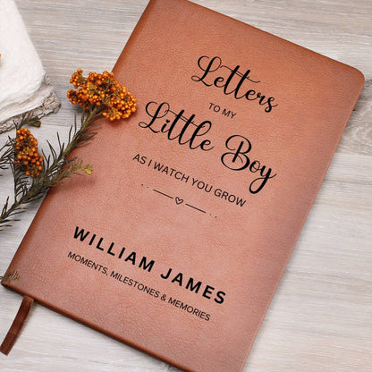 Letters To My Son| Personalized Keepsake Journal| Pregnancy Journal| Customized Baby Shower Gift| Valentine's Day Gift