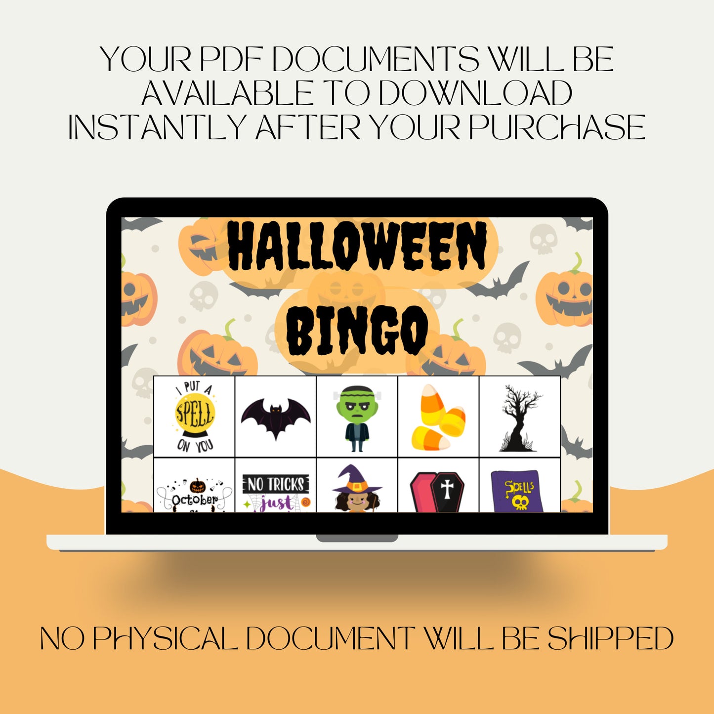 Halloween Bingo, Halloween Printable, Bingo Cards, Halloween Game, Party Bingo, Bingo For Kids, Classroom Games, Instant Download