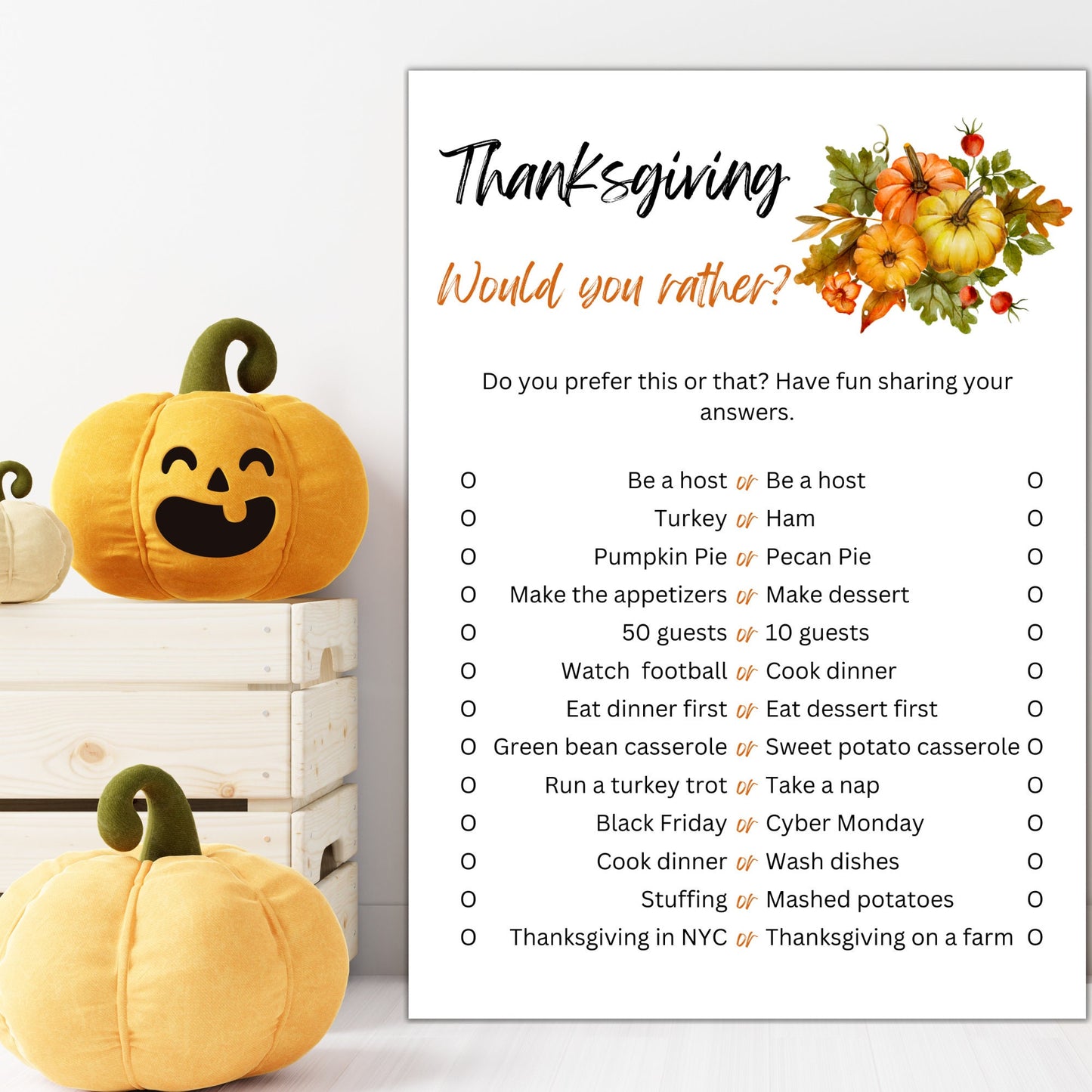 Thanksgiving Game Bundle, Printable Thanksgiving Games For Kids and Adults, Party Games, Family Games, Classroom Games, Instant Download