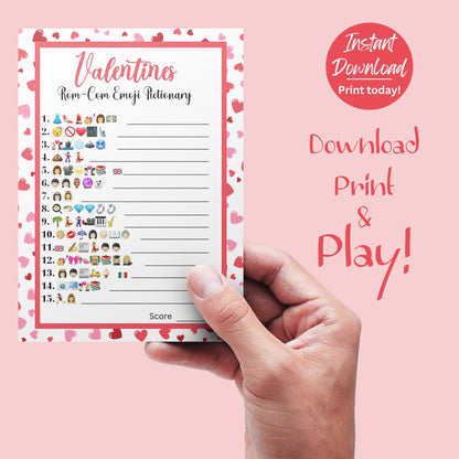 Valentine's Day Game Bundle | 10 Printable Valentine's Day Games | Party Games and Activities | Valentines Family Games | Instant Download